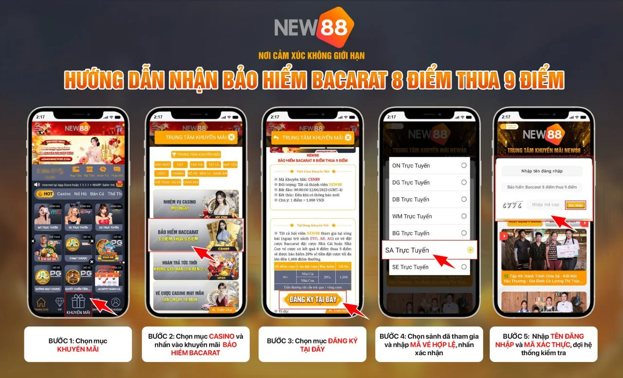 Hướng dẫn các bước đăng ký nhận thưởng