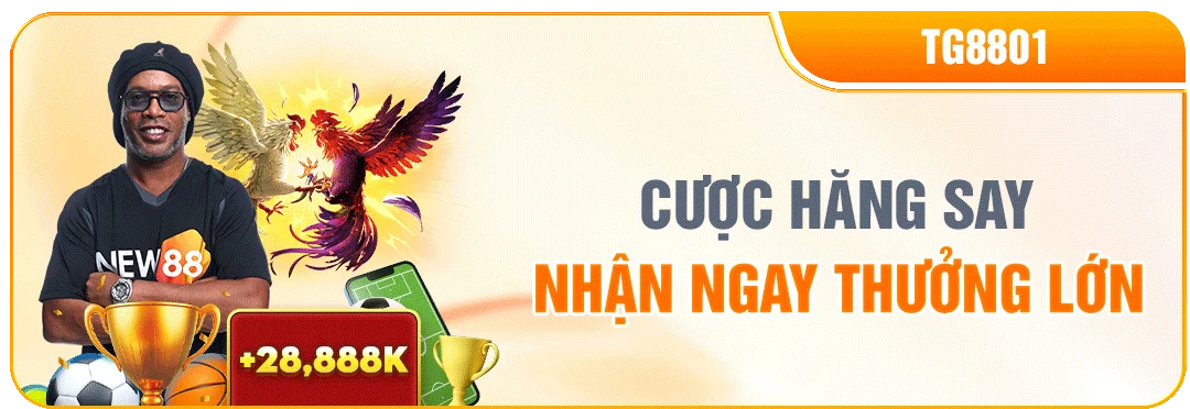 NEW88 CƯỢC HĂNG SAY NHẬN NGAY THƯỞNG LỚN — THỂ THAO, ĐÁ GÀ (TG8801)