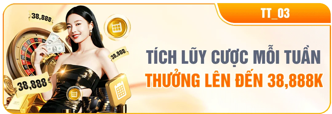 NEW88 TÍCH LŨY CƯỢC MỖI TUẦN — THƯỞNG LÊN ĐẾN 38,888K (TT_03)